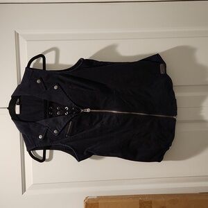 Harley Davidson lace up vest